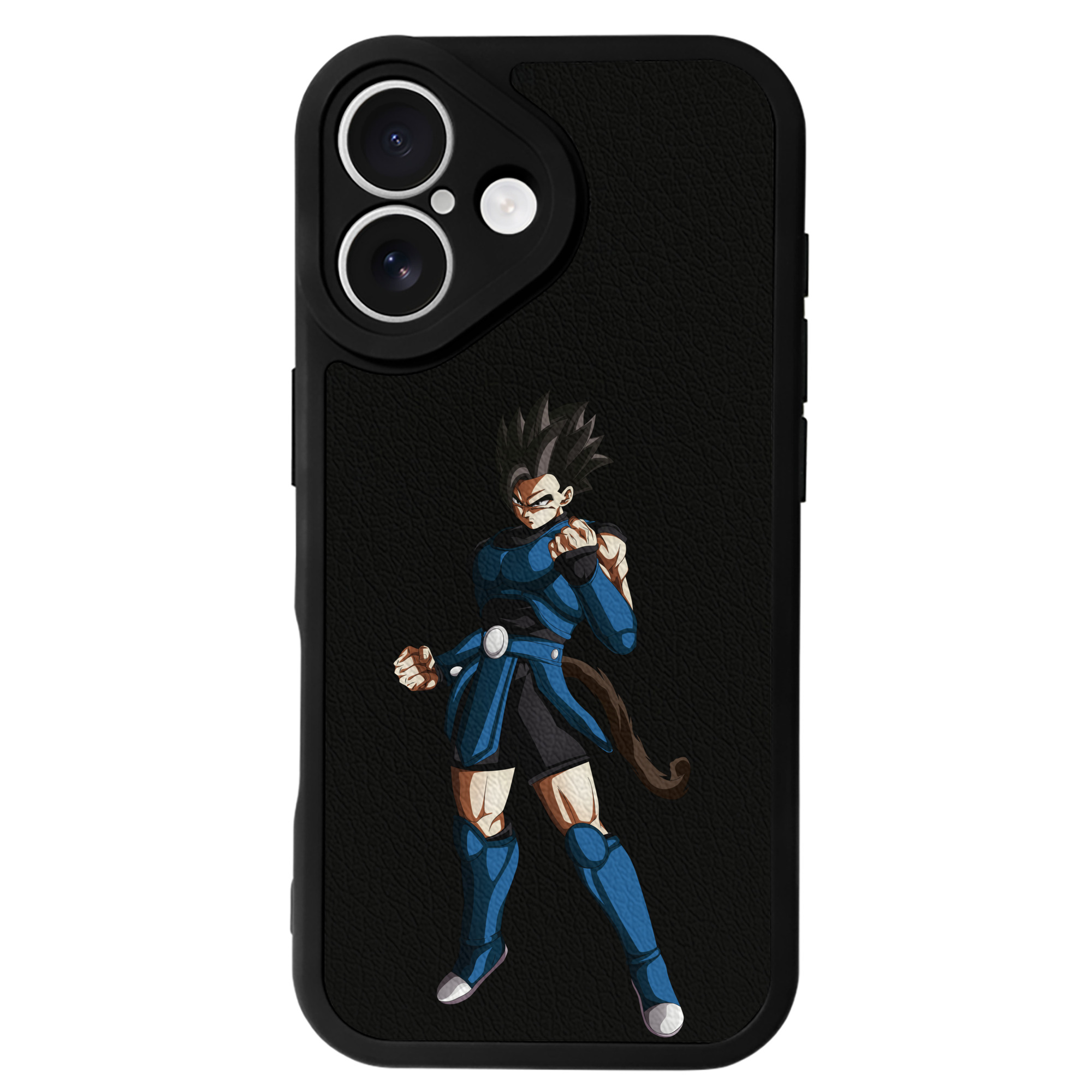 （画像用） ドラゴンボール 孫 悟飯（そんごはん）DRAGON BALL Son Gohan 【iPhone 16シリーズ対応】シリコンスマホケース（レザー調） 材質：シリコン